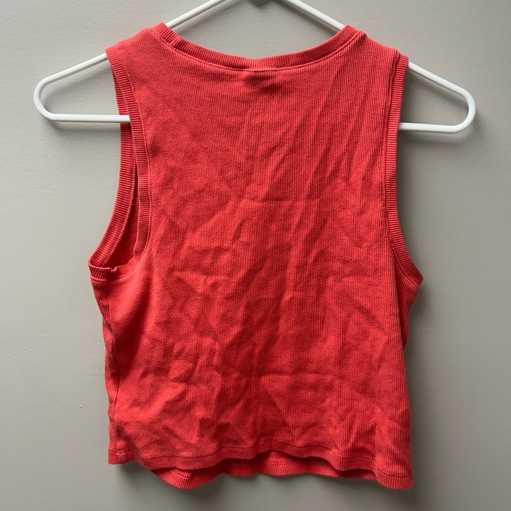 NOBO Pink Ribbed Tank Top - Picture 3 of 5